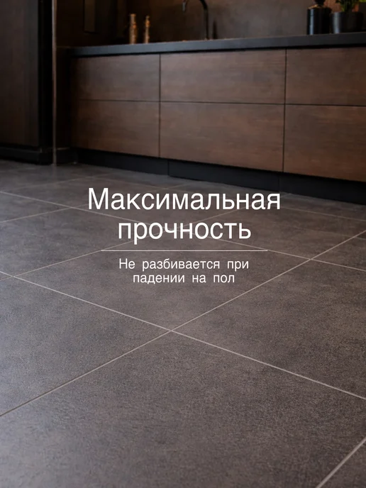 KIRILL LAPKIN Доска разделочная стеклянная, серый, фото 8