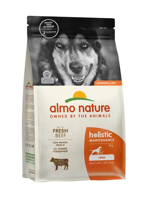 Сухой корм ALMO NATURE для собак, крупные, говядина, 2 кг, фото 2