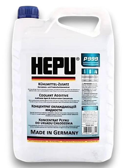 HEPU Синий Антифриз Хепу P999 G11 1.5л, 5 л, синий, фото 4