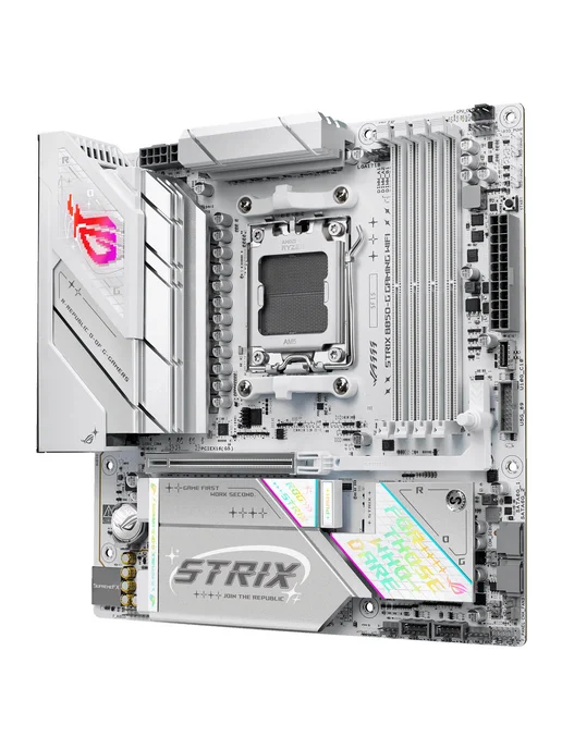 Asus Материнская плата ROG Strix B850-G Gaming WIFI, белый, фото 3