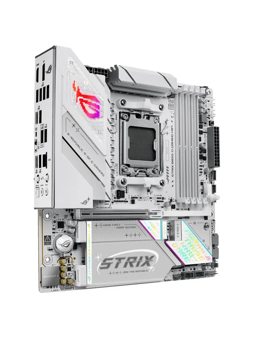 Asus Материнская плата ROG Strix B850-G Gaming WIFI, белый, фото 5