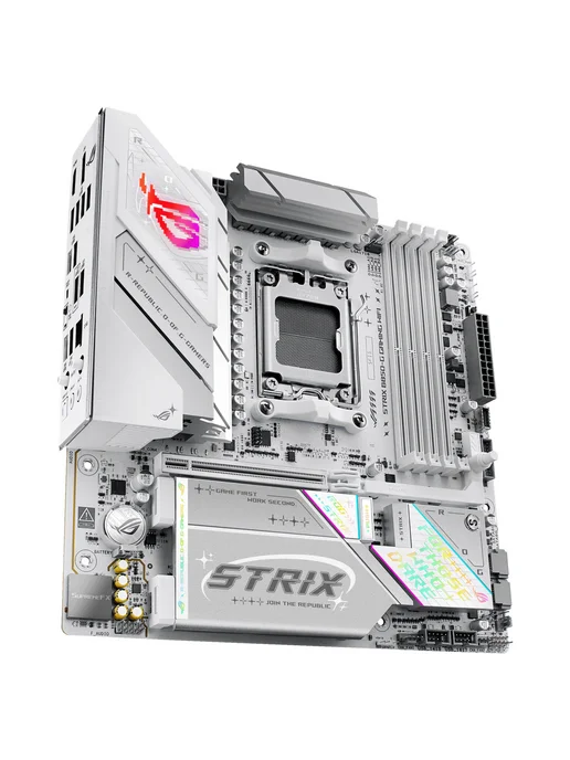 Asus Материнская плата ROG Strix B850-G Gaming WIFI, белый, фото 6