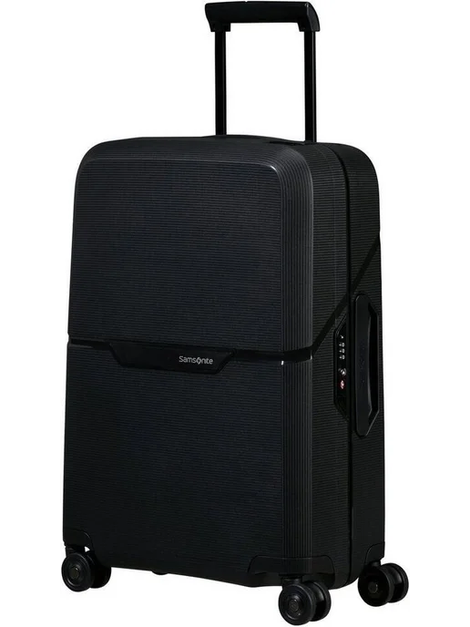 Samsonite Чемодан Magnum Eco Spinner M (69 cm) Graphite, черный