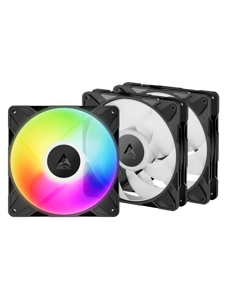 Вентиляторы для ПК АRCTIC P14 Pro A-RGB Black 3 шт.