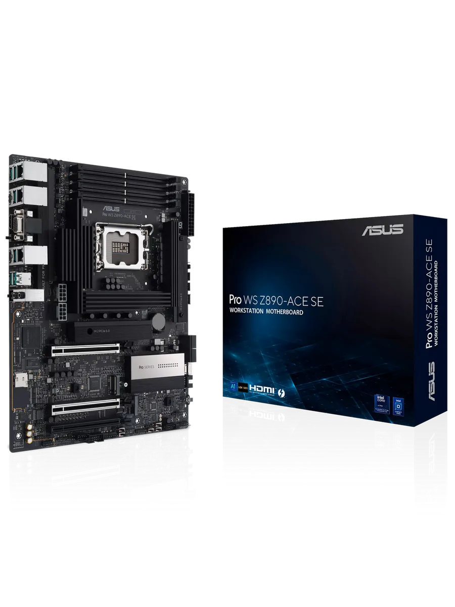 Asus Материнская плата PRO WS Z890-ACE SE LGA1851 Intel Z890 ATX