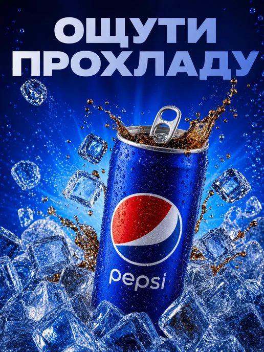 pepsi Напиток газированный Пепси Без Сахара жб 24 шт по 0,33 л, 24 шт, 330 мл, фото 4