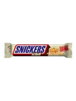 Snickers Батончик шоколадный White, 81г x 5 упаковок