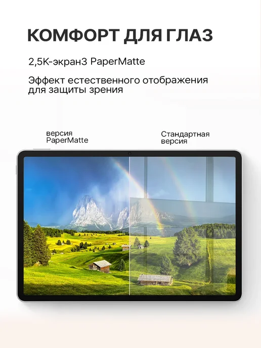 Huawei Планшет MatePad 11.5 с клавиатурой Wi-Fi + Paper Matte, серый, фото 2