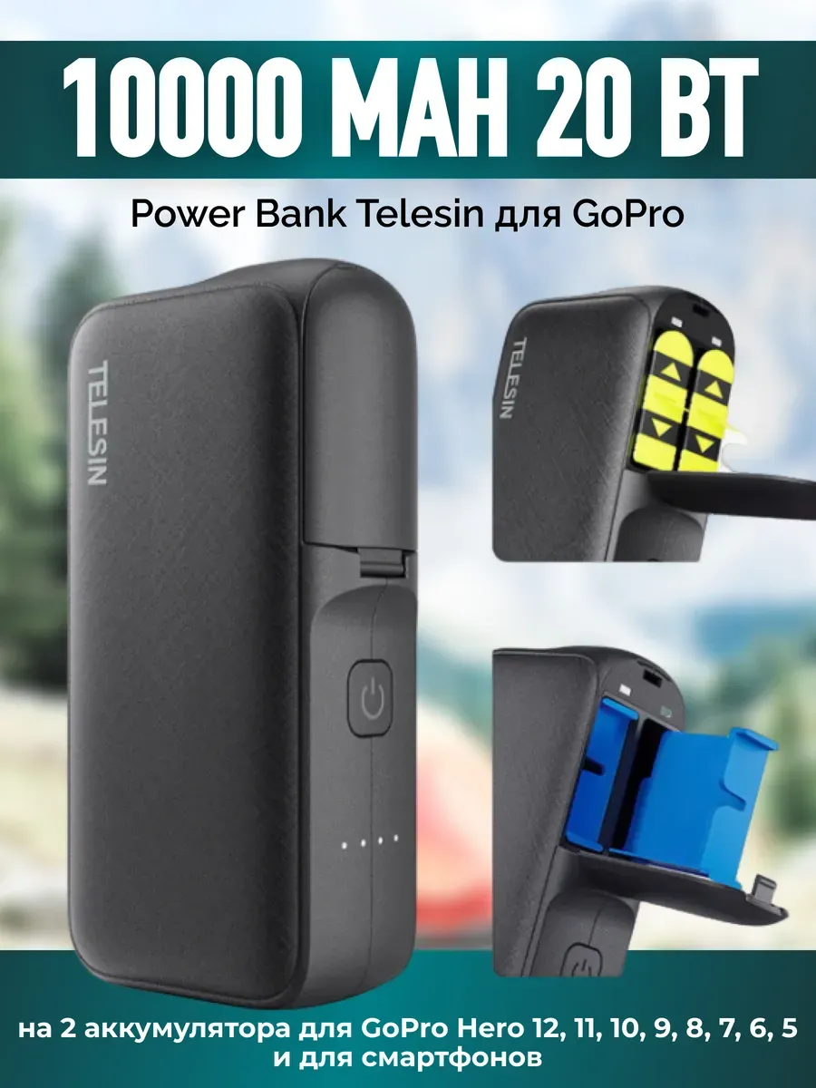 Зарядное устройство Power Bank для GoPro (GP-PB-001)