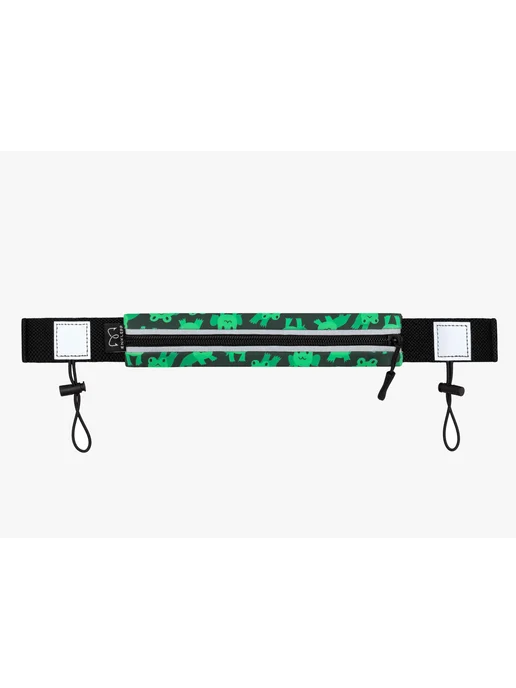 Enklepp Пояс для бега Run Belt Fast frogs, черный