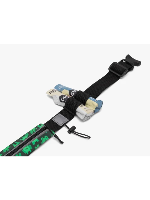 Enklepp Пояс для бега Run Belt Fast frogs, черный, фото 4