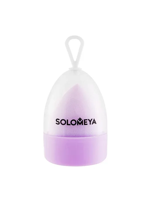 Solomeya Спонж для макияжа косметический. Спонжик в виде капли, розовый, фото 7