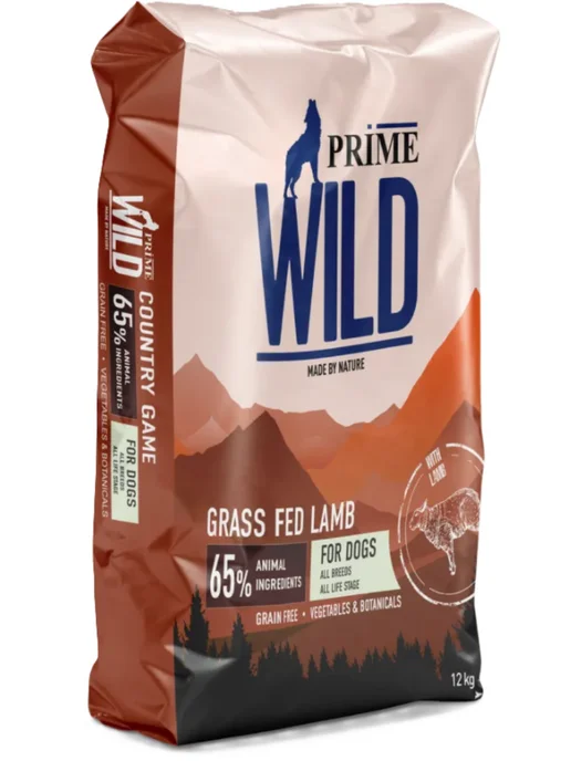 Сухой корм Prime Grass Fed для собак, щенки, ягненок, 12 кг, фото 3