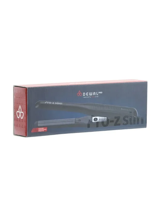 Щипцы гофре для волос профессиональные DEWAL Pro-Z Slim 03-870, черный, фото 7