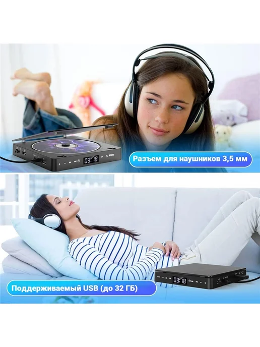 DVD HD DVD-плеер, черный, фото 7