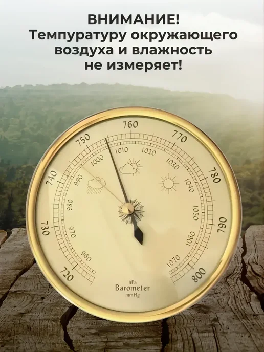 S.N.M.I.S. Store Барометр бытовой B9392G, 9392 г, фото 3