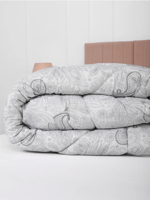 NightComfort Одеяло зимнее евро. Лебяжий пух тяжелое, белый, фото 4