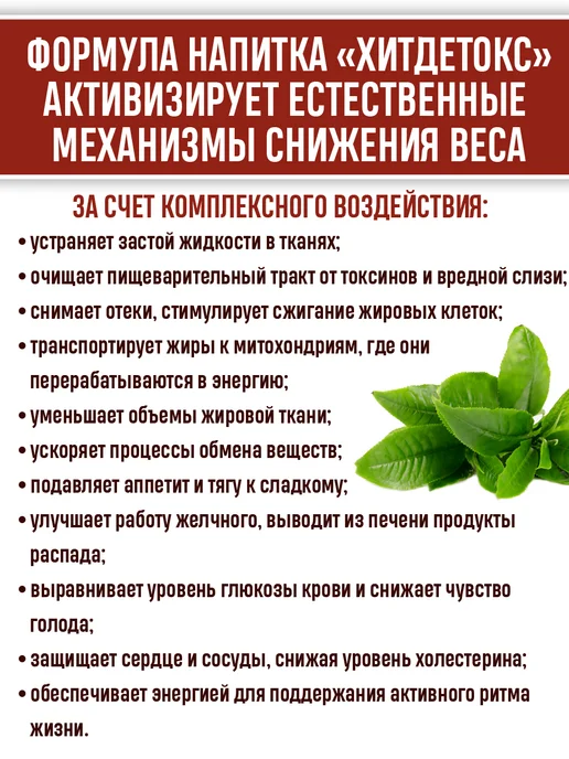 Batel Напиток дренажный с детокс-эффектом «ХитДетокс», вариант, фото 2