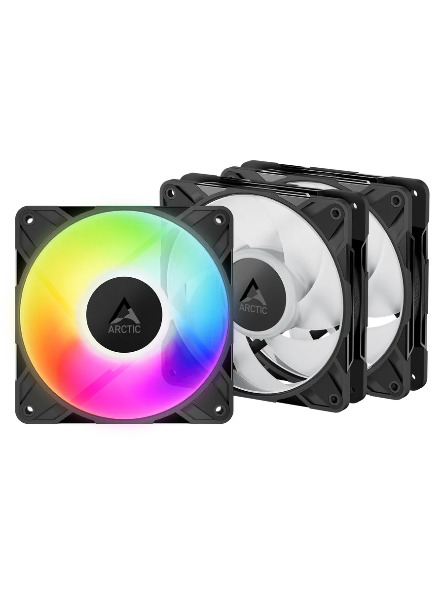Вентиляторы для ПК АRCTIC P12 Pro A-RGB Black 3 шт.
