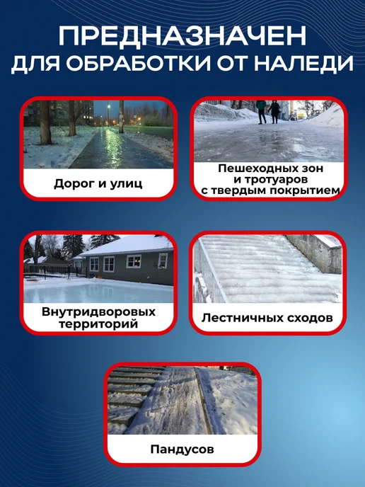 Fertika Антилед противогололедный реагент 5 кг, 8 кг, фото 4