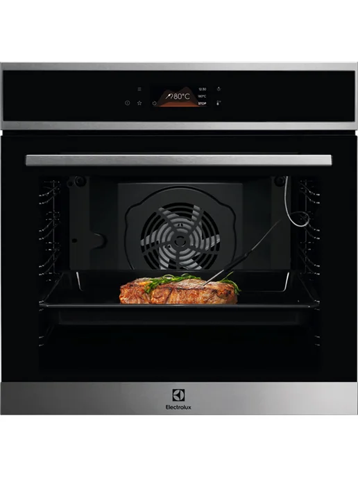 Electrolux Встраиваемый духовой шкаф LOE8P39X, черный, серебристый, черный, фото 3