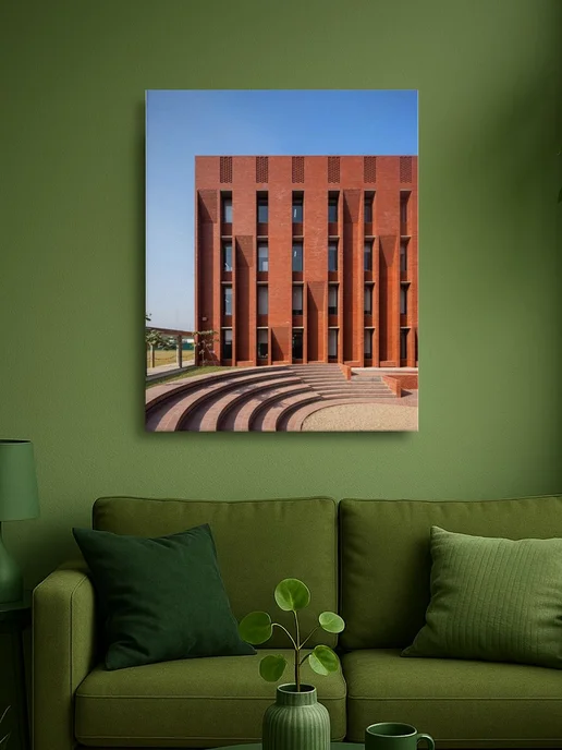 АртКод Картина на холсте 40 x 50 архитектура, 30x40, фото 2
