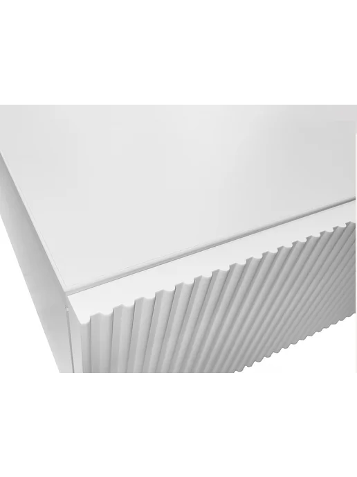 Make Mebel Консоль, туалетный столик Фокстрот 90х35х18 см, Белый, 35x18 см, фото 3
