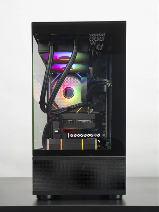 RobotComp Игровой Компьютер М16 3.0 V3 Plus Aqua Мини, черный, фото 7