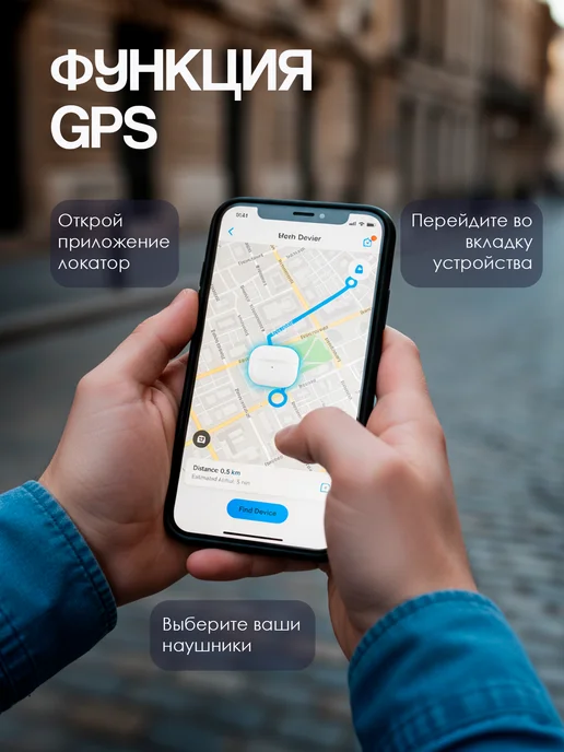 Наушники беспроводные Airpods 4 Premium c шумоподавлением, белый, фото 8