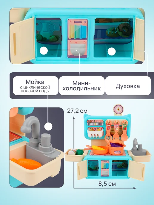 Рыжий кот. Игровой набор для девочек, вариант, фото 3