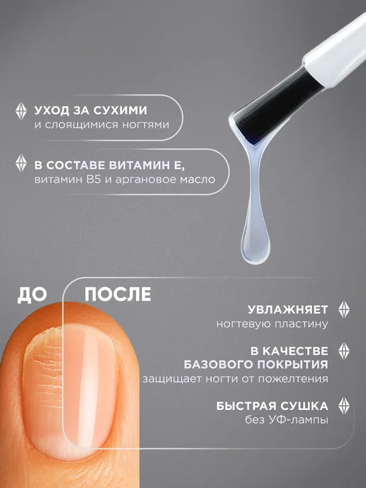 ANNY Укрепитель для ногтей против расслаивания, 2шт*15мл, 2 шт, 15 мл, фото 2