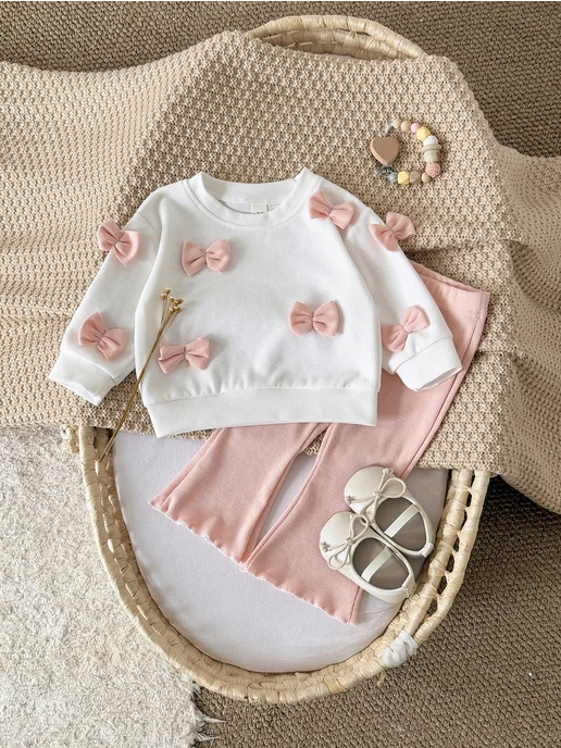 FMPDC baby Детский костюм для девочек, оранжевый