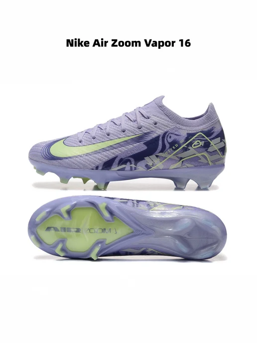 Nike Бутсы Air Zoom Vapor 16 FG, фиолетовый, фото 3