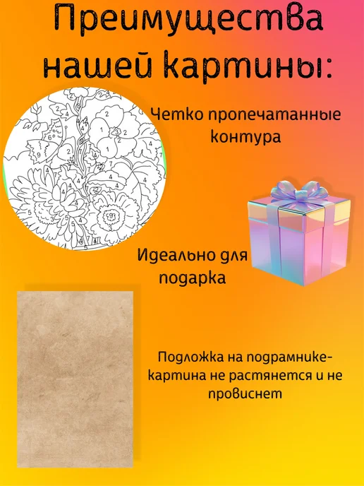 Сияние Арт картина по номерам девушка, черный, фото 4