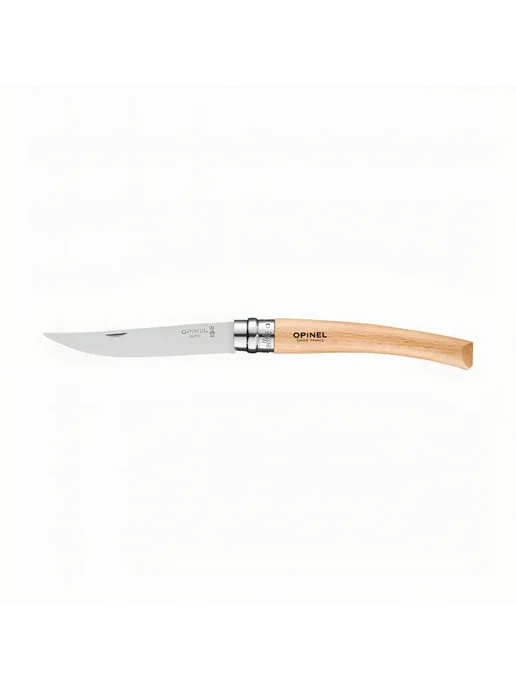 Opinel Нож филейный №10, нержавеющая сталь, коричневый