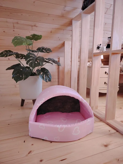 Домик для кошек и мелких собак 46х25 см, 46x25 см, фото 7