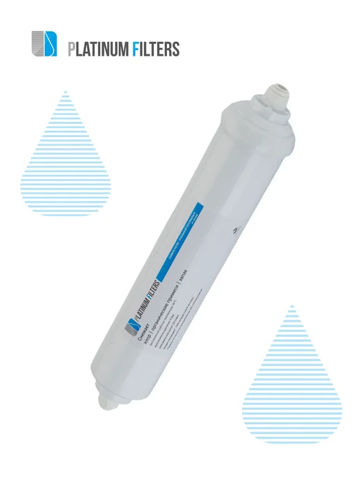 Platinum Filters Пост фильтр угольный PF-INCARB для осмоса, белый, фото 6