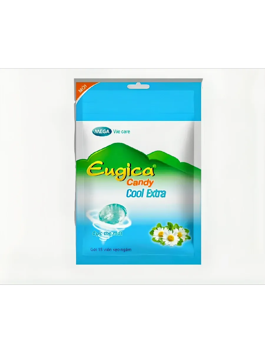 Candy Cool Extra леденцы от горла, кашля и простуды (15 шт.)