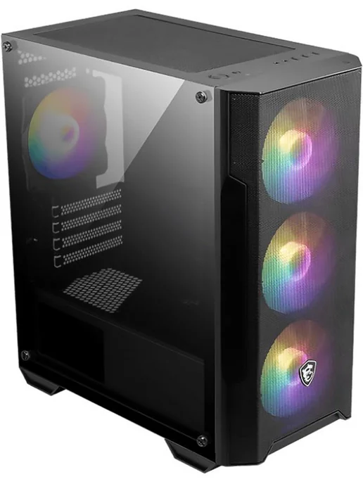 MSI Корпус MAG FORGE M100A (Mini-Tower, MATX), черный, фото 3