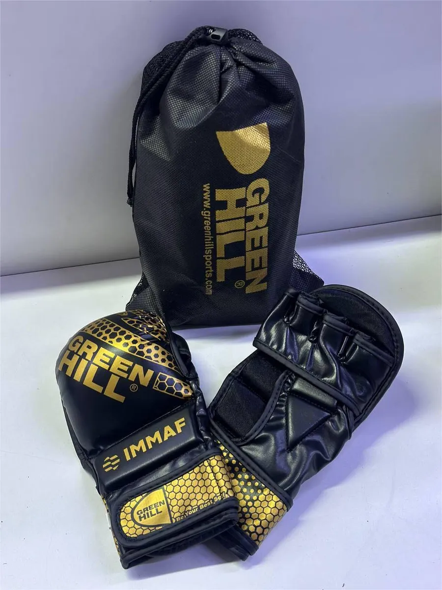 Перчатки Green Hill крабы черепашки MMA