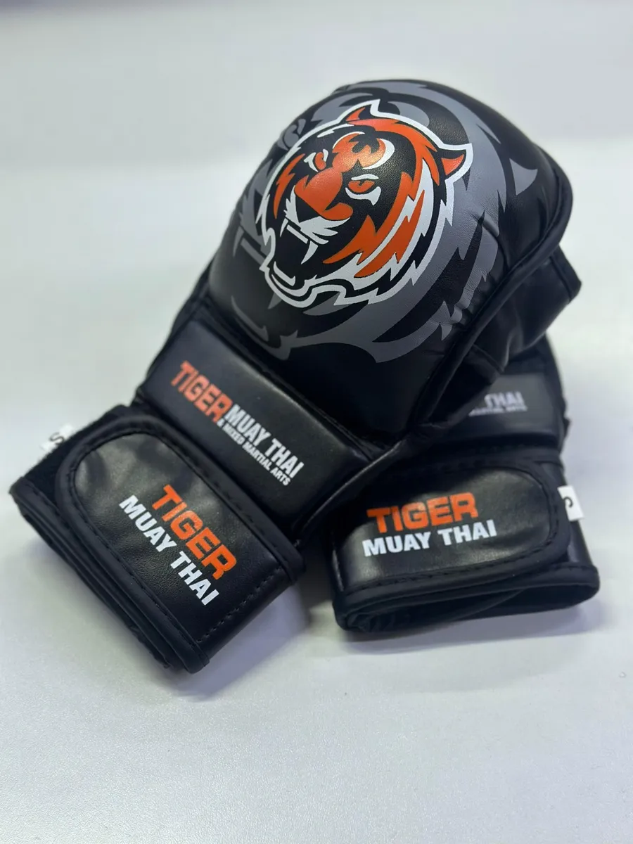 Перчатки TIGER крабы черепашки MMA