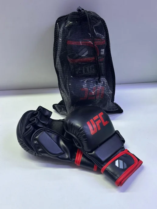 отличный Перчатки UFC крабы черепашки MMA, черный