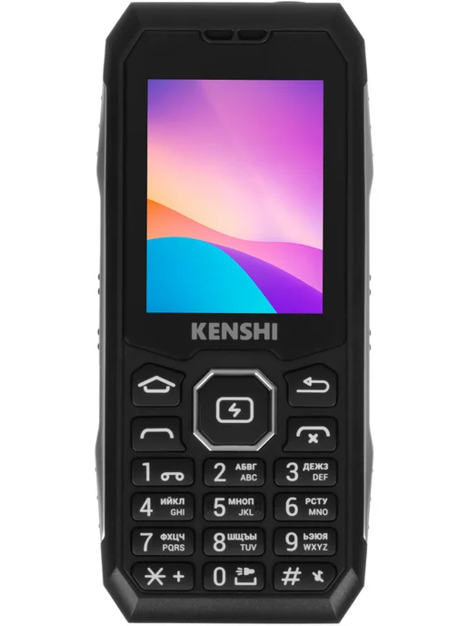 kenshi Сотовый телефон без камеры Lock 241, черный, фото 2