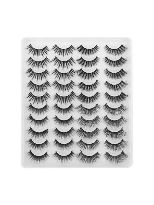 Накладные ресницы SKONHED 3D mink 20 пар SKONHED, вариант