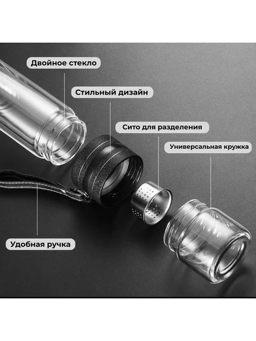 Термокружка бежевый 0 5 л беж, 5 л