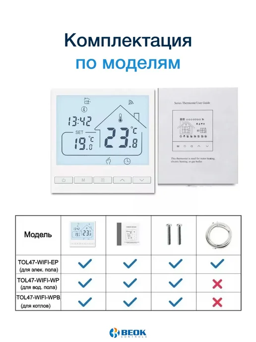 Термостат для газового котла с Wi-FI, вариант, фото 7