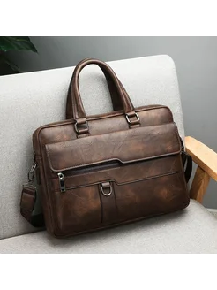 Портфель из полиуретана 39x28x6 см Женский