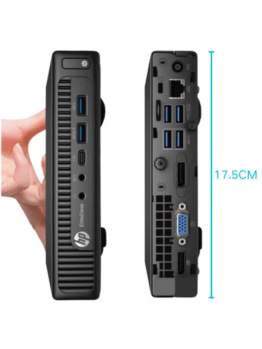 HP Мини-ПК Процессор Pentium G4400T DDR4 4 ГБ, SSD 128 ГБ, 4 ГБ, 128 ГБ, фото 5