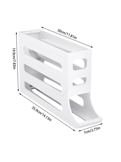 Органайзер для холодильника с доставкой Бежевый, бежевый, фото 7