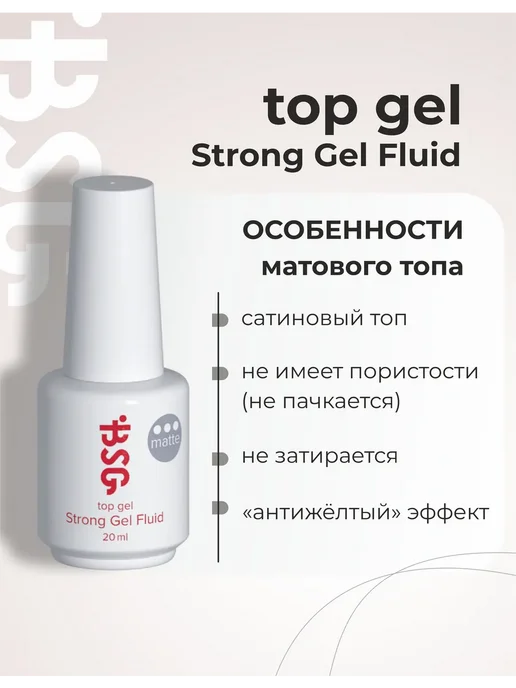 Матовый топ Strong Matte, фото 2
